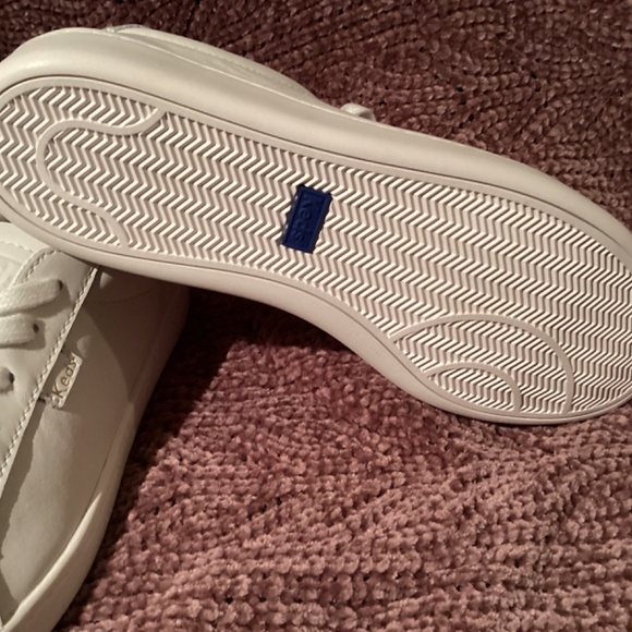 Keds Women’s Ace White Leather Sneakers Size 8 NIB - Picture 6 of 9